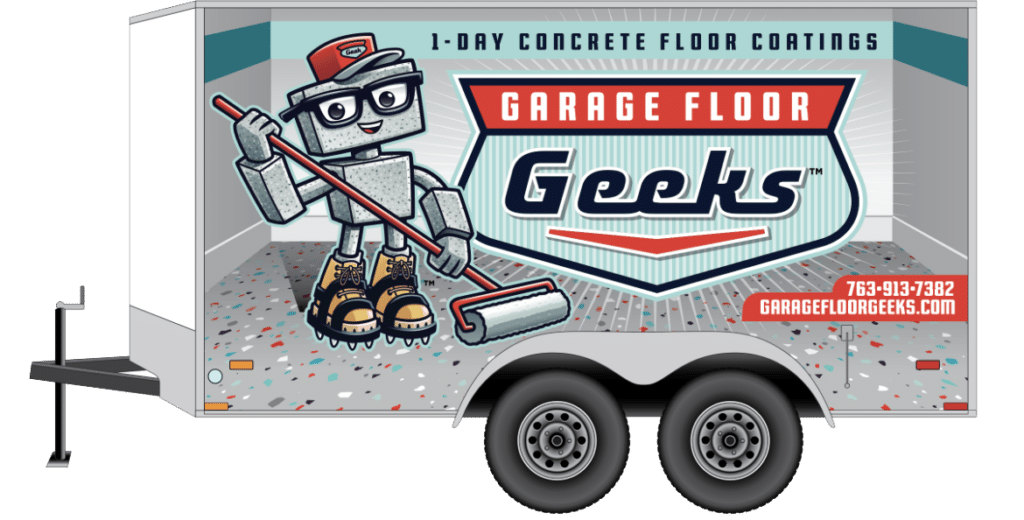 Garage Floor Geeks trailer